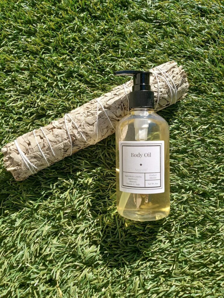 Sage Body Oil